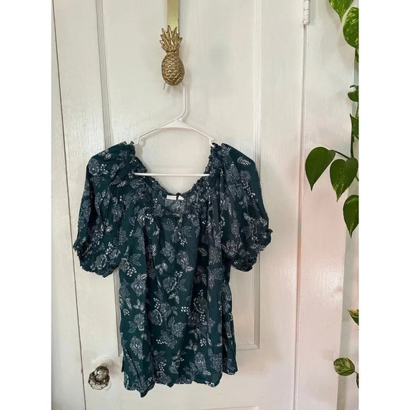 Gap Women’s size large Blue blouse - Picture 1 of 9